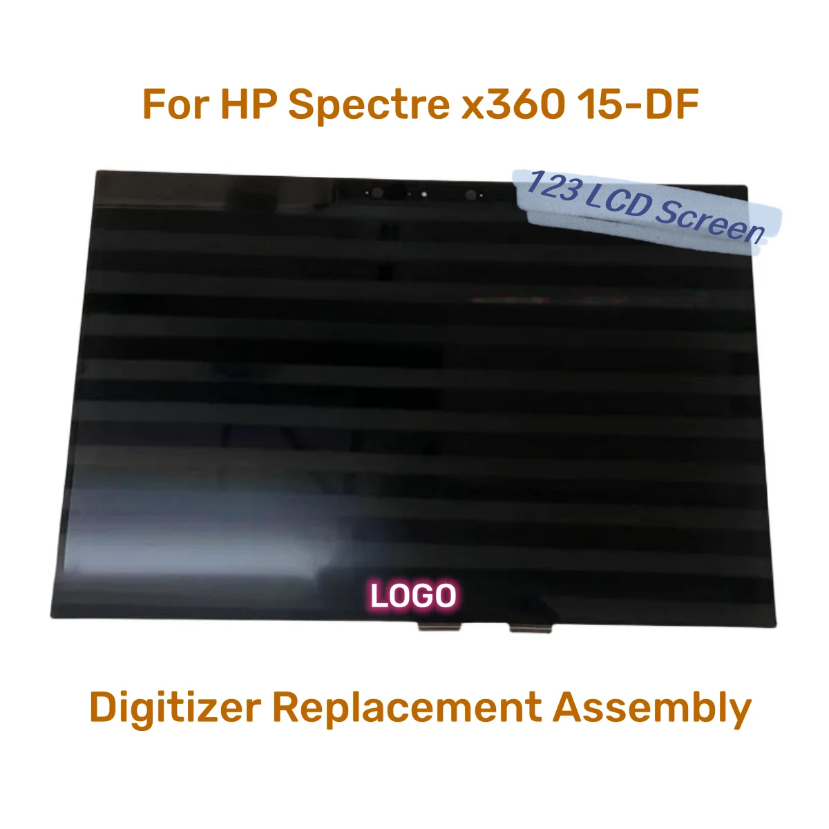 Imagem -02 - Tela Sensível ao Toque para hp Spectre Montagem de Substituição Digitalizador Fhd Uhd 4k 156 Pol X360 15-df Tpn-q213 L38112001 L38114-001