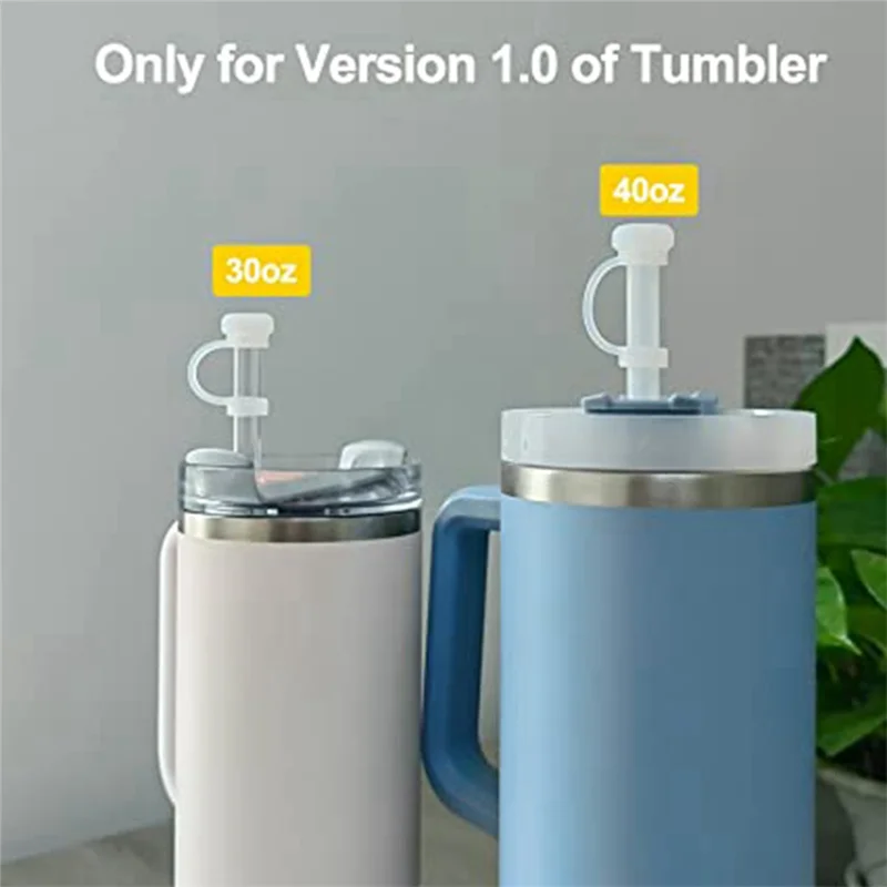 

Пробка с защитой от проливания, для Кубка Стэнли 1,0 40 унций/30 унций, включая 2 крышки соломинки, 2 пробки для защиты от проливания и 2 пробкиJAS