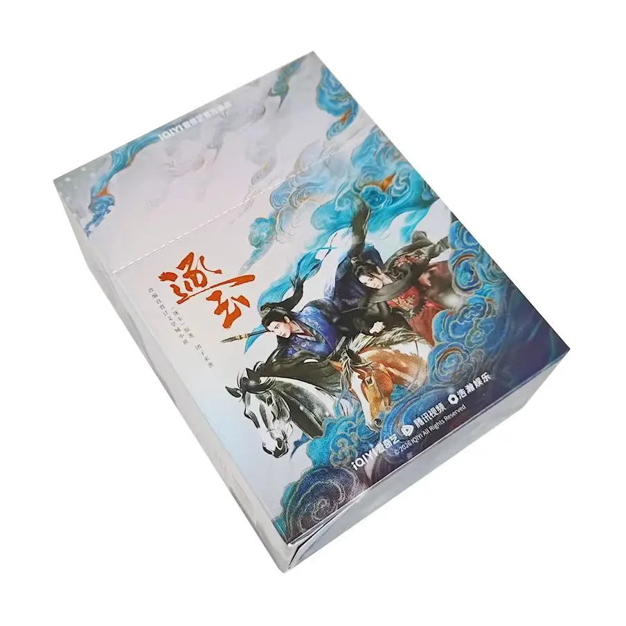 random 5 Packs Chinese Drama Zhu Yu Star Collectible Trading Cards Pursuit Of Jade Tian Xiwei Zhang Linghe Photocard