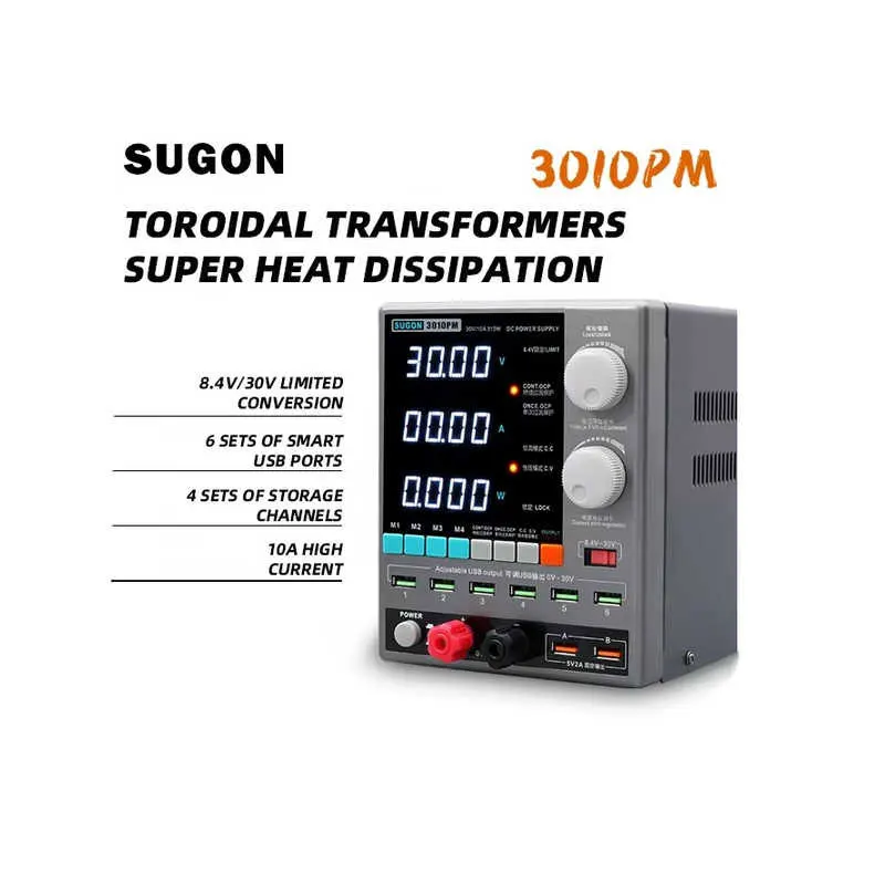 مصدر الطاقة DC المبرمج Sugon 3010PM: تقييم شامل ونصائح للاستخدام الأمثل