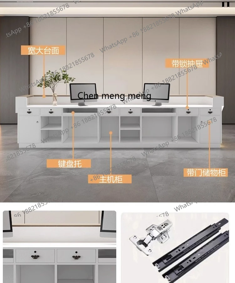 X ماكينة تسجيل المدفوعات النقدية البسيطة، فندق شركة بار الطلاء في صالون التجميل، مكتب الاستقبال لمركز التدريب