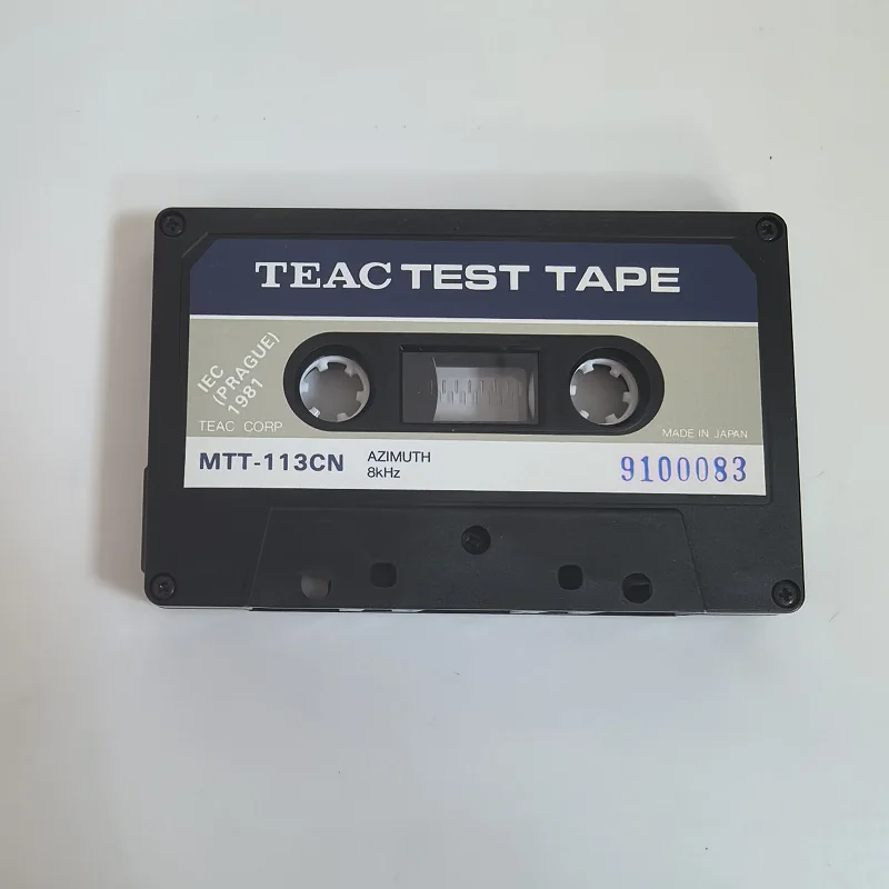 TEST TAPE TEAC MTT-113CN 8kHz-10dB Azimuth test tape head azimuth Alignment