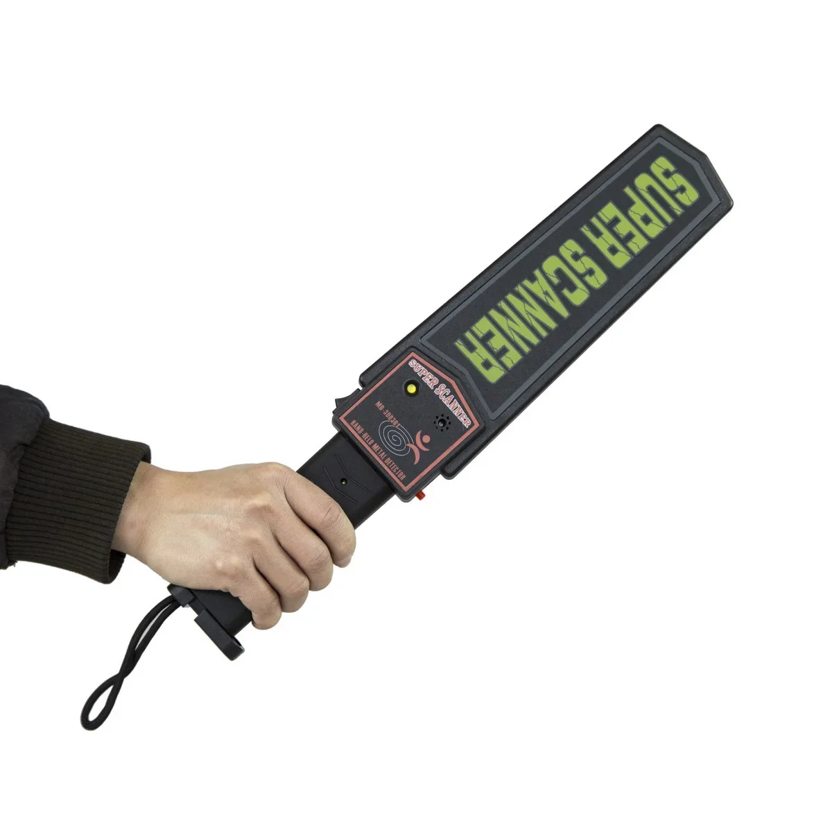 MD3003B1 Hand-held metal detector for inspecting prohibited articles such as knives and mobile phones.