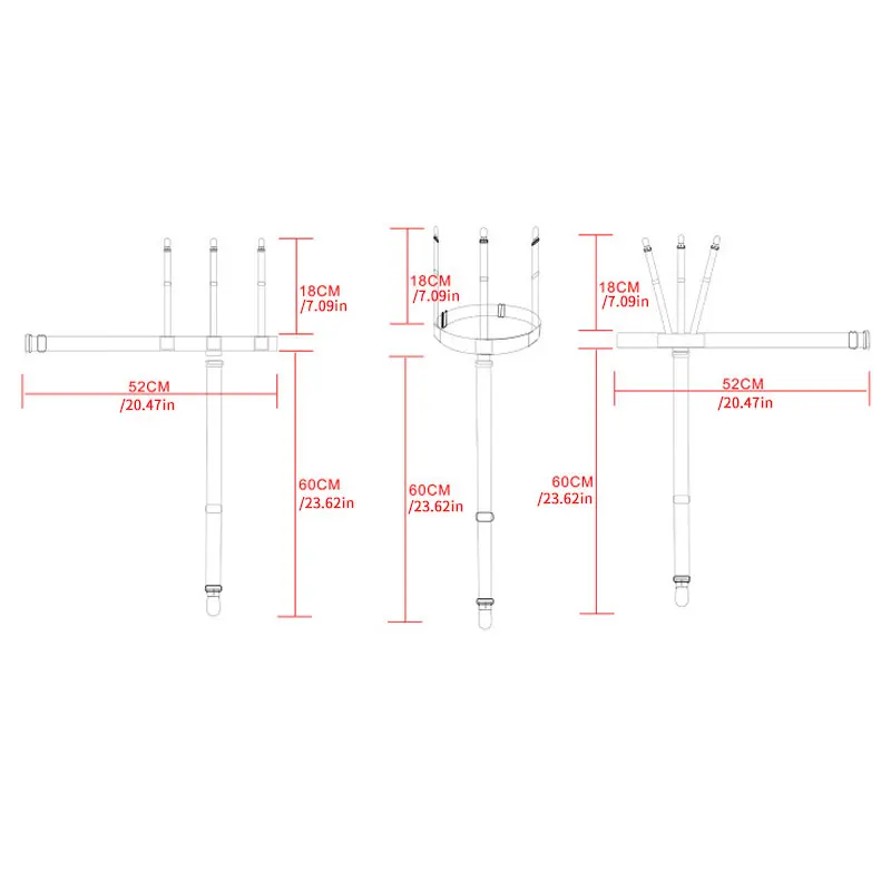 قميص رجالي يبقى ترقية حامل قمصان كلاسيكي مطاطي قابل للتعديل ومضاد للتجاعيد مع مشابك قفل غير قابلة للانزلاق