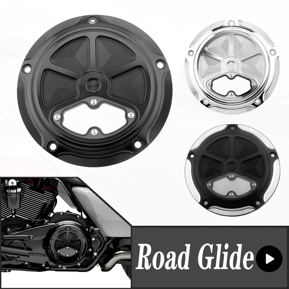 FOR Harley Road Glide Limited/ST/Special/Custom/Ultra FLTRK FLTRXST FLTRXS FLTRX  FLTRU Motorcycle Accessory Derby Cover