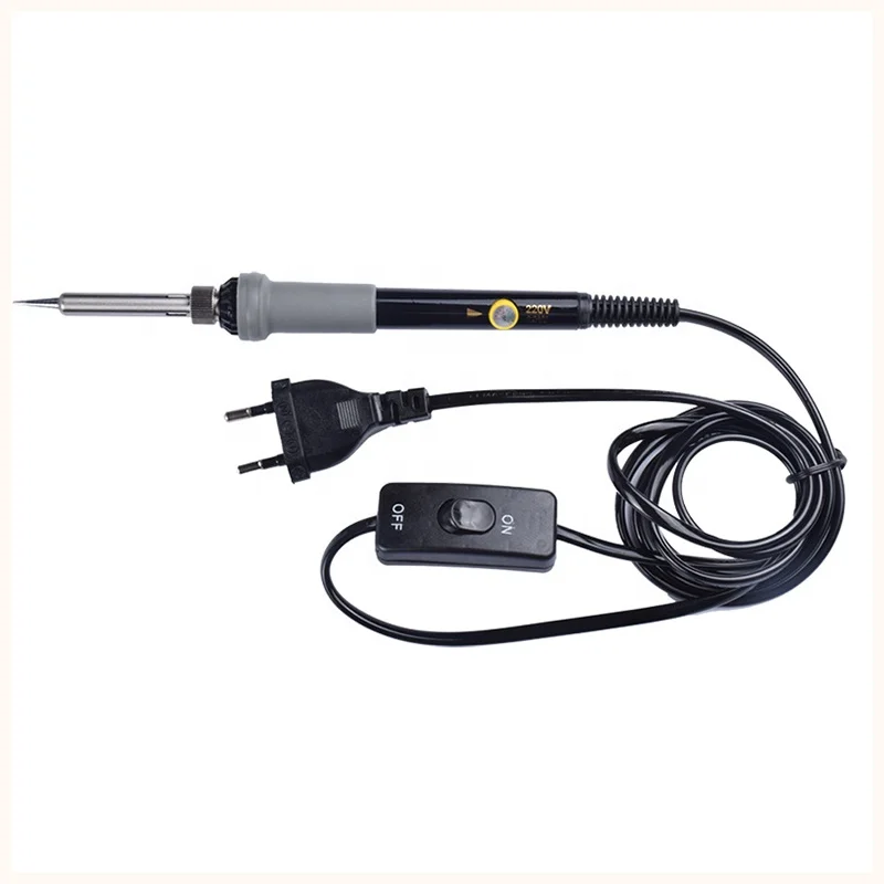 Pistola de soldadura eléctrica de reparación de 60w, 220v, 110v, temperatura ajustable, soldadores Besi, Pematerian