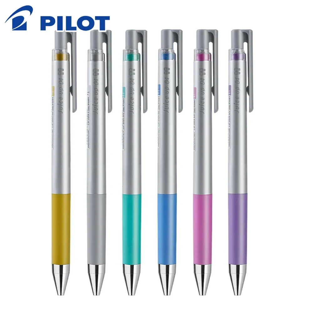 

6pcs Japan PILOT Color Gel Pen 0.4mm JUICE UP Upgrade ST Tip Quick Drying Low Center of Gravity for Writing School Stationery