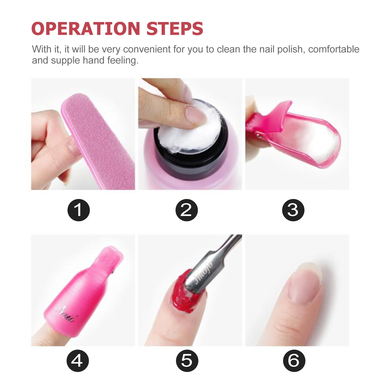 300 قطعة من كرات الأظافر الممتازة لإزالة الجل من القطن الماص لمزيل طلاء الأظافر بدون بقايا #5