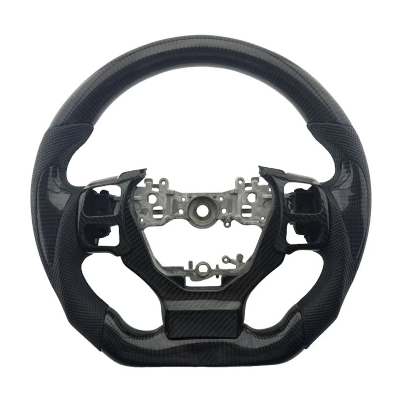 

Последние продукты Перфорированная кожаная ручка из углеродного волокна для Lexus IS250 IS350 ES ES300 GS GS350 NX CT200 RC автомобильный руль