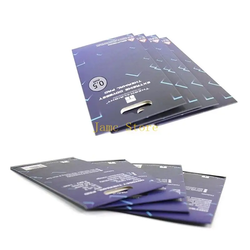 LX0B Silicone Thermal Pad High Efficient Thermal Conductivity 12.8 for w/for m k Insulated Heat Resistant for Laptop Computer