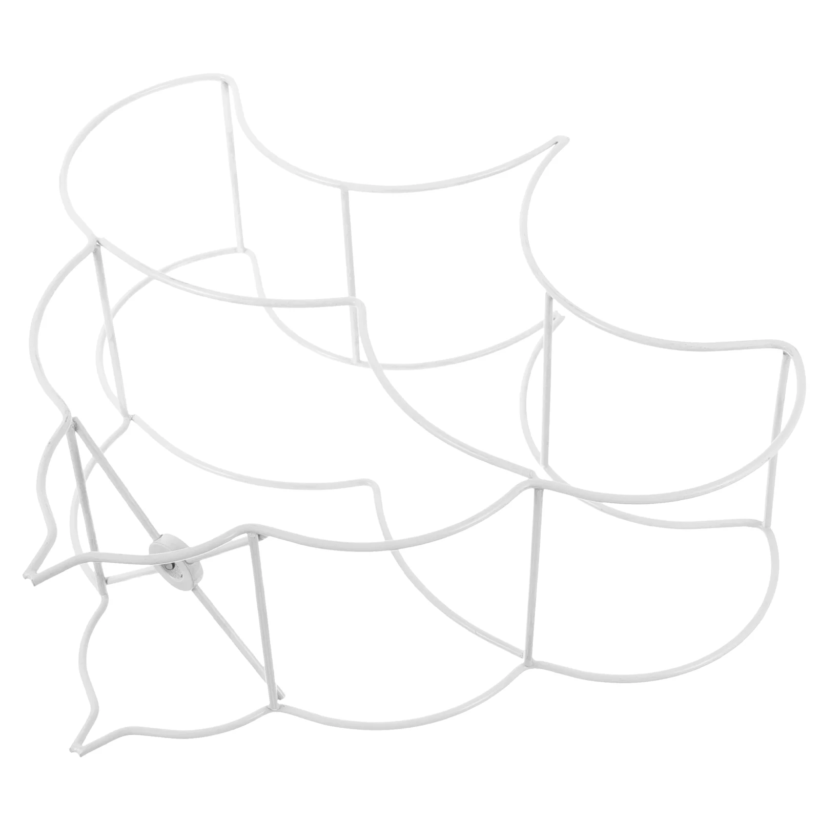 Shaped Light Stand Metal DIY Lamp Cover Frames Table Shade Lights Desk Supplies Lampshade