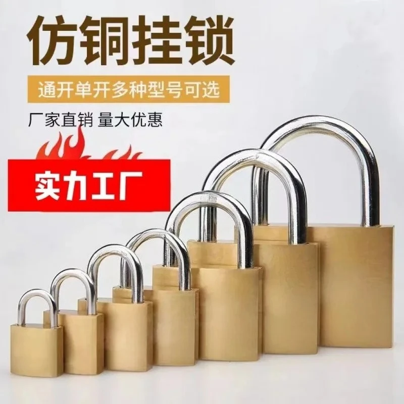 

Koperen Hangslot Kleine Sloten For Bagage Case Locker Обустройство дома Фурнитура 30 мм 40 мм 50 мм 60 мм Inclusief 3 Sleeves