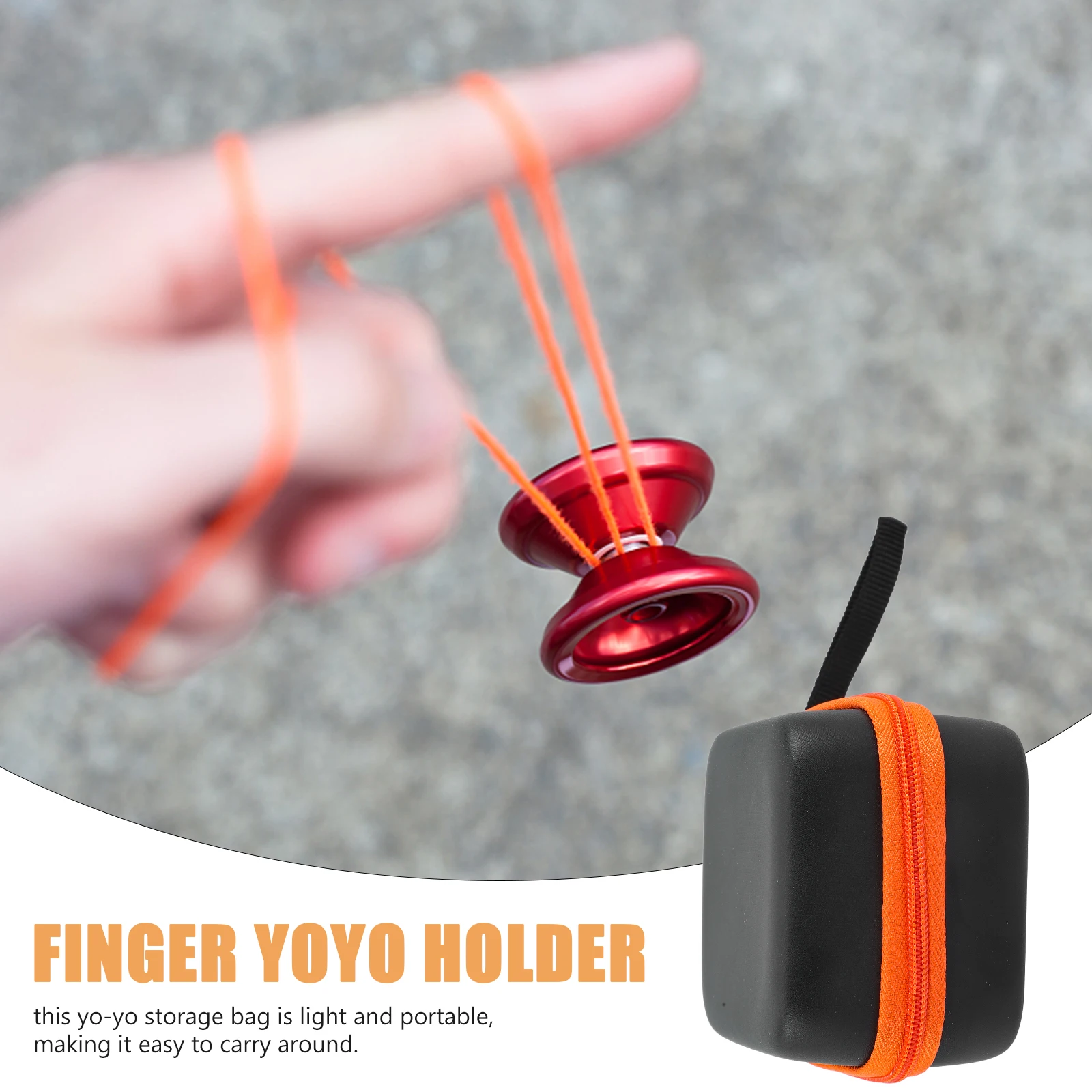

Yoyo Storage Bags Portable Kids Toy Case Earphone Holder Pouch Small Size Lightweight Stylish Appearance Easy