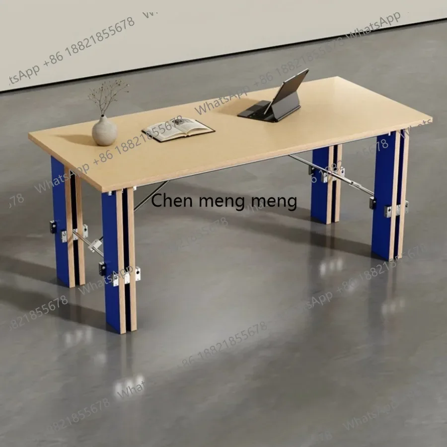 Firm Versatile Vintage Office Desk Popular Rectangular Office Desk Minimalist Design Office Furniture Scrivanie Per