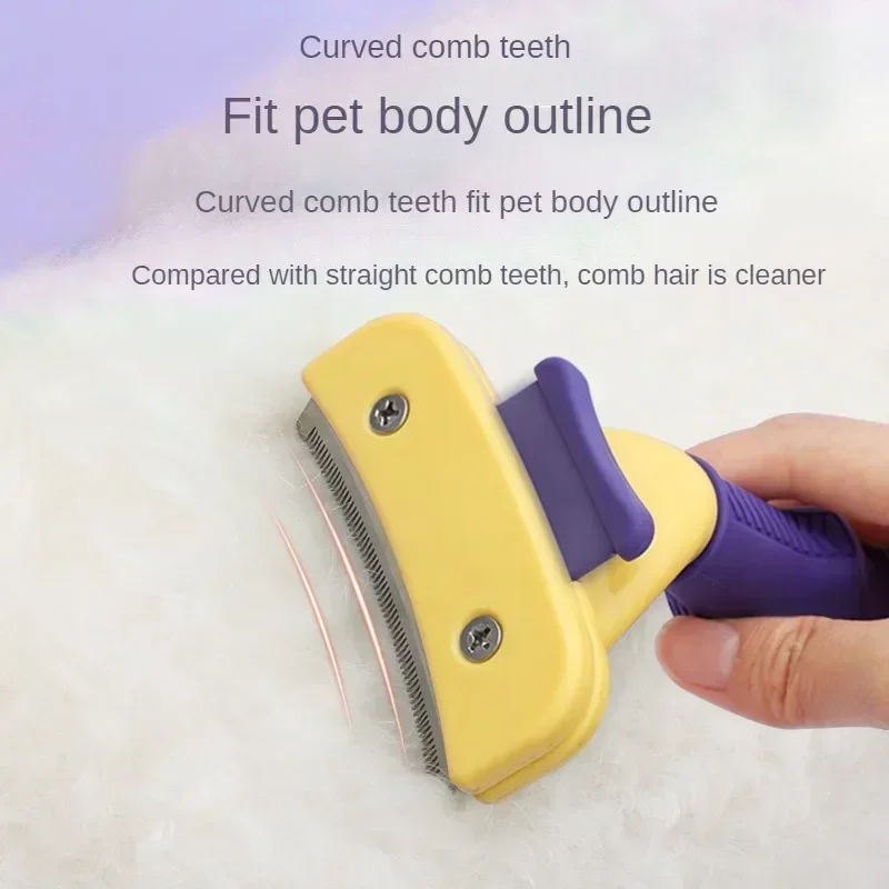 Combs Dog Hair Remover Cat Brush Grooming Tools Pet Detachable Clipper Attachment Pet Trimmer Combs Supply Furmins for Cat Dog