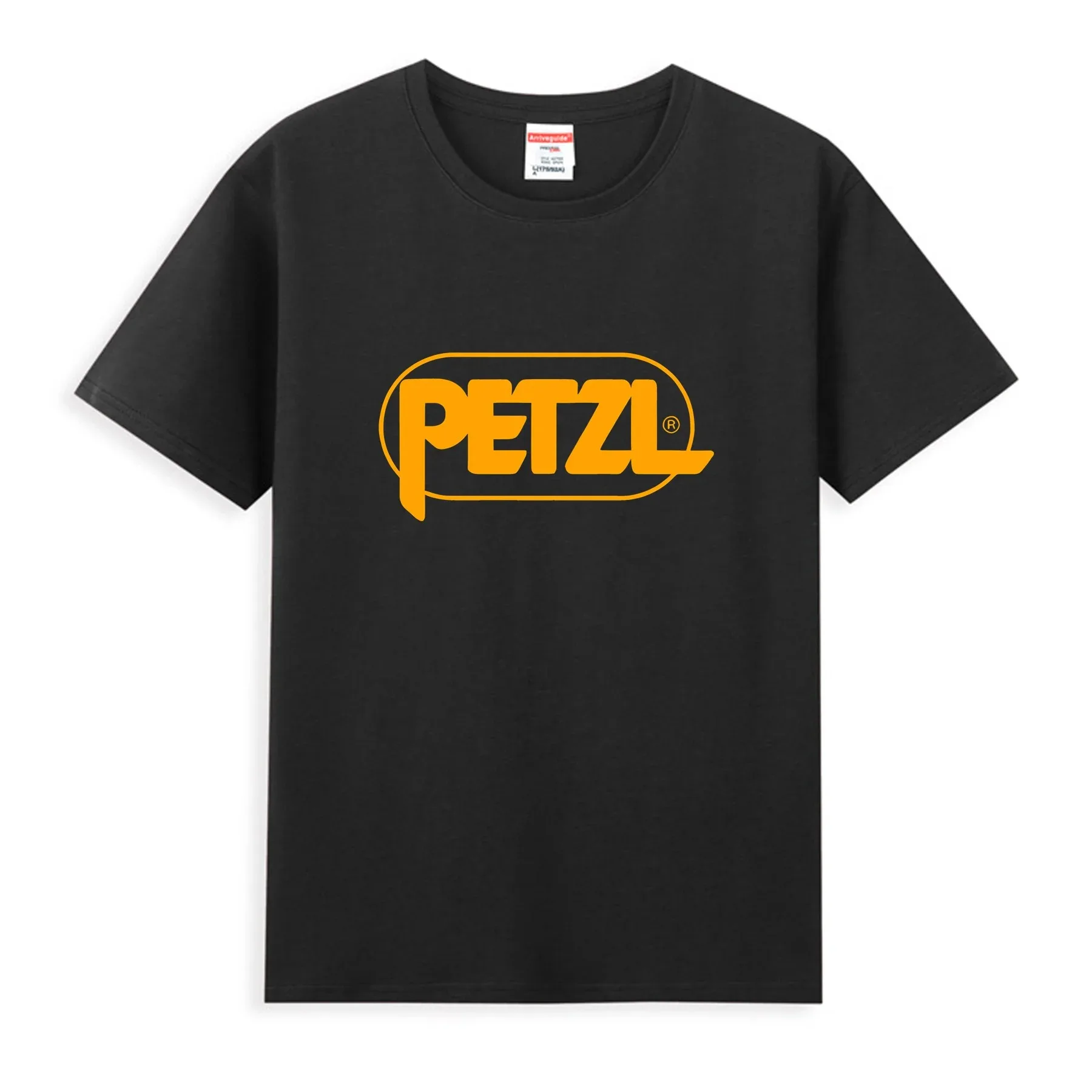 2024 camiseta para hombre Casual PETZL vida pared escalada senderismo y sendero correr Camping Drifit camiseta cómoda ropa de calle S-3XL