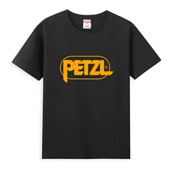 2024 Men T Shirt Casual PETZL Life Wall Climbing Hiking and Trail Running Camping Drifit T-shirt Comfortable Streetwear S-3XL