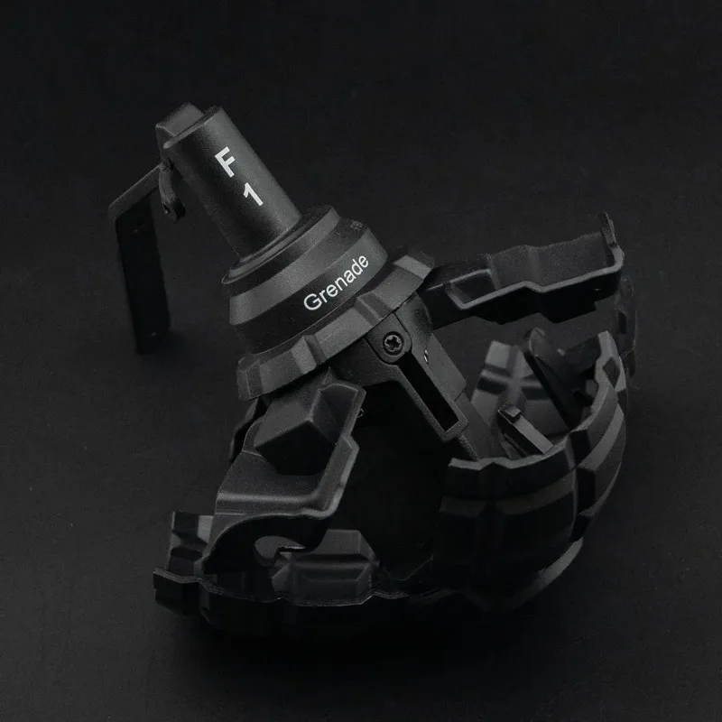 Granate a mano in plastica Giocattolo Modello di granata fittizia con palla d'acqua per giochi di ruolo tattili Airsoft Paintball Gioco di battaglia CS