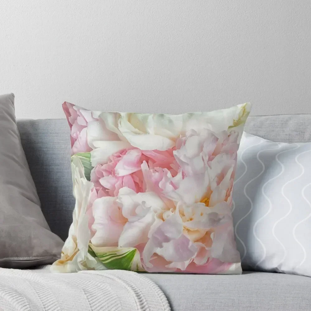 

Blush Pink Flowers Blooming Throw Pillow Christmas Covers Christmas Pillow Cases Sofa Cushions Covers Sofas Covers pillow