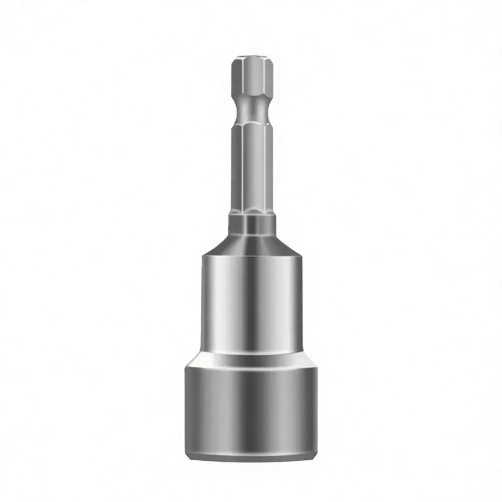 Chrome Vanadium Steel Magnetic Hex Socket 65mm Nut Setter For Fuxin Power Screwdriver Impact Driver Bit Hand Tool Appliance