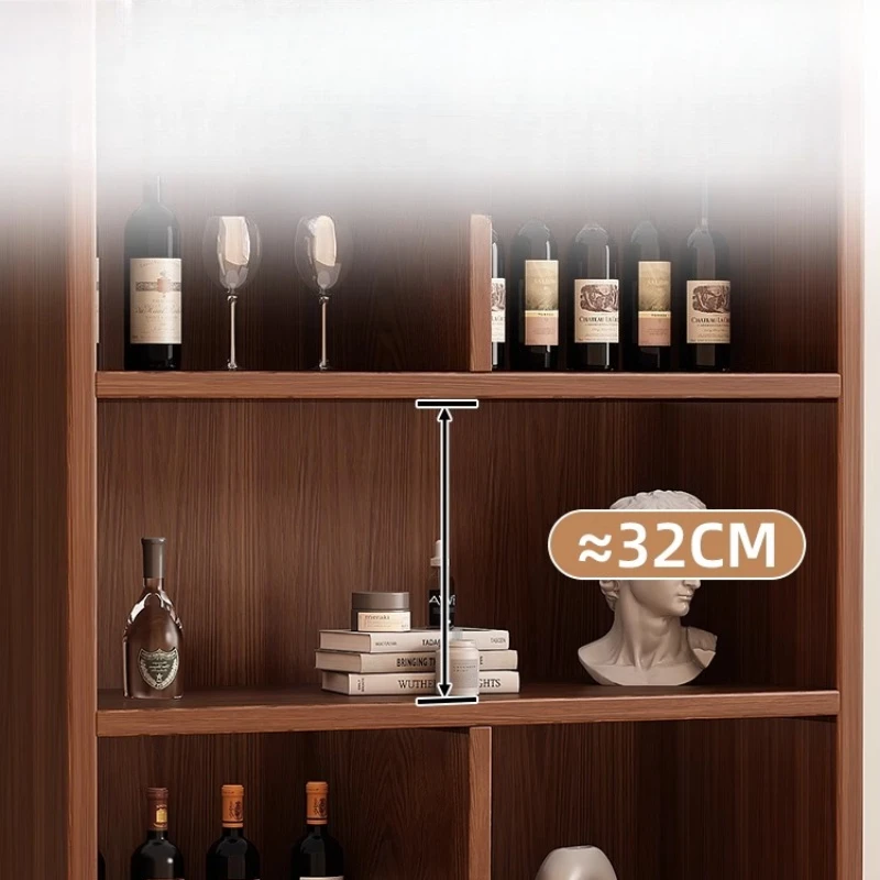 Meubles de Bar d'angle pour Bar à vin, pour salon, armoire Audio, tour à Champagne, verres en plastique, stockage de whisky Mobile d'extérieur