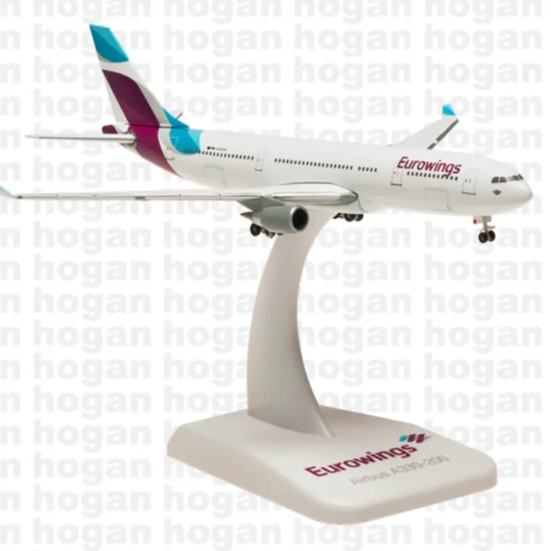 Replica Alloy Airplane Model Scale 1:500 Hogan EW03 Eurowings A330-200 Aircraft Unit Model Toys for Boys