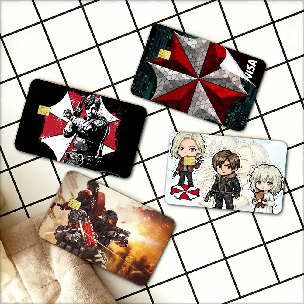 

U-Umbrella-A C-Corporation Waterproof Film Skin Cover Credit Card Stickers Debit Front Bank Bus Pass