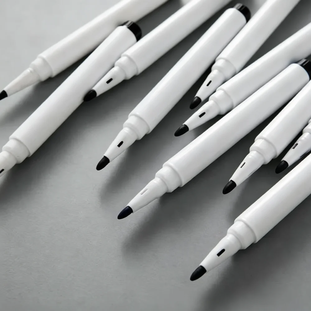 Water Based Black Marker Pen For Whiteboard Erasable Stationery Supplies School Teaching Office Writing Drafting Tool