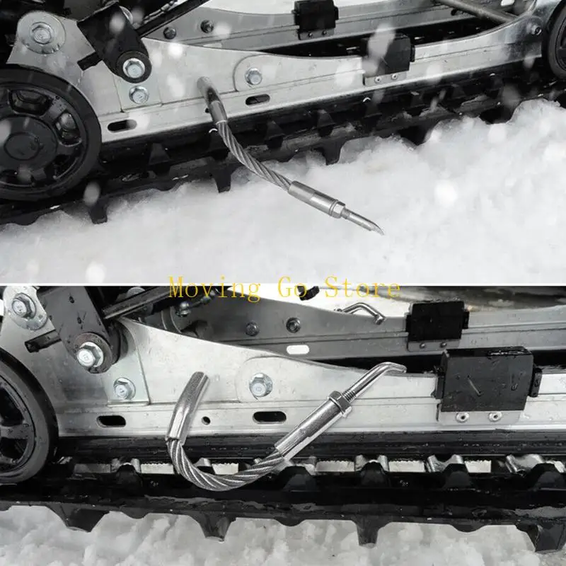 

B5XD Stainless Steel Snowmobile Ice Scratcher For Reverse & Non Reverse Gear