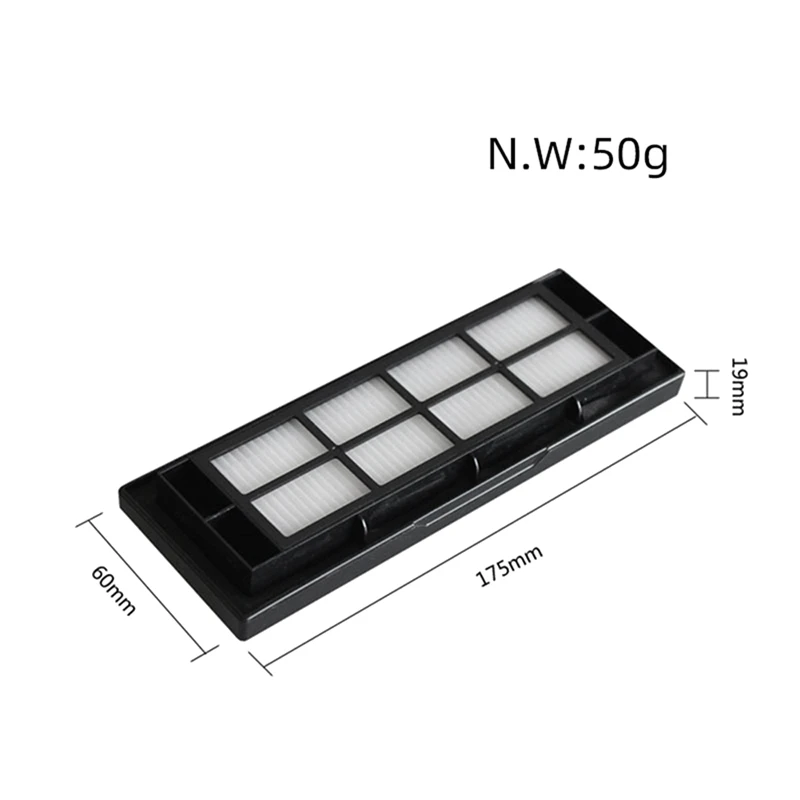 ترقية وظيفية! ل Cecotec Conga 3090 الأسطوانة الرئيسية فرشاة جانبية فلتر Hepa استبدال جهاز آلي لتنظيف الأتربة قطع الغيار