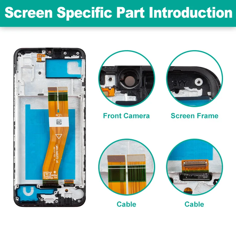 Display For Samsung Galaxy A01 A02 A03 Touch Screen Digitizer