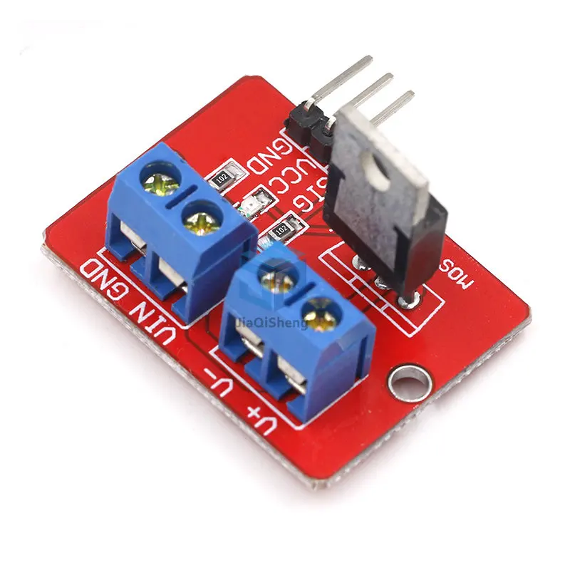 0-24V Top Mosfet Button IRF520 MOS Driver Module ForArduino MCU ARM pi