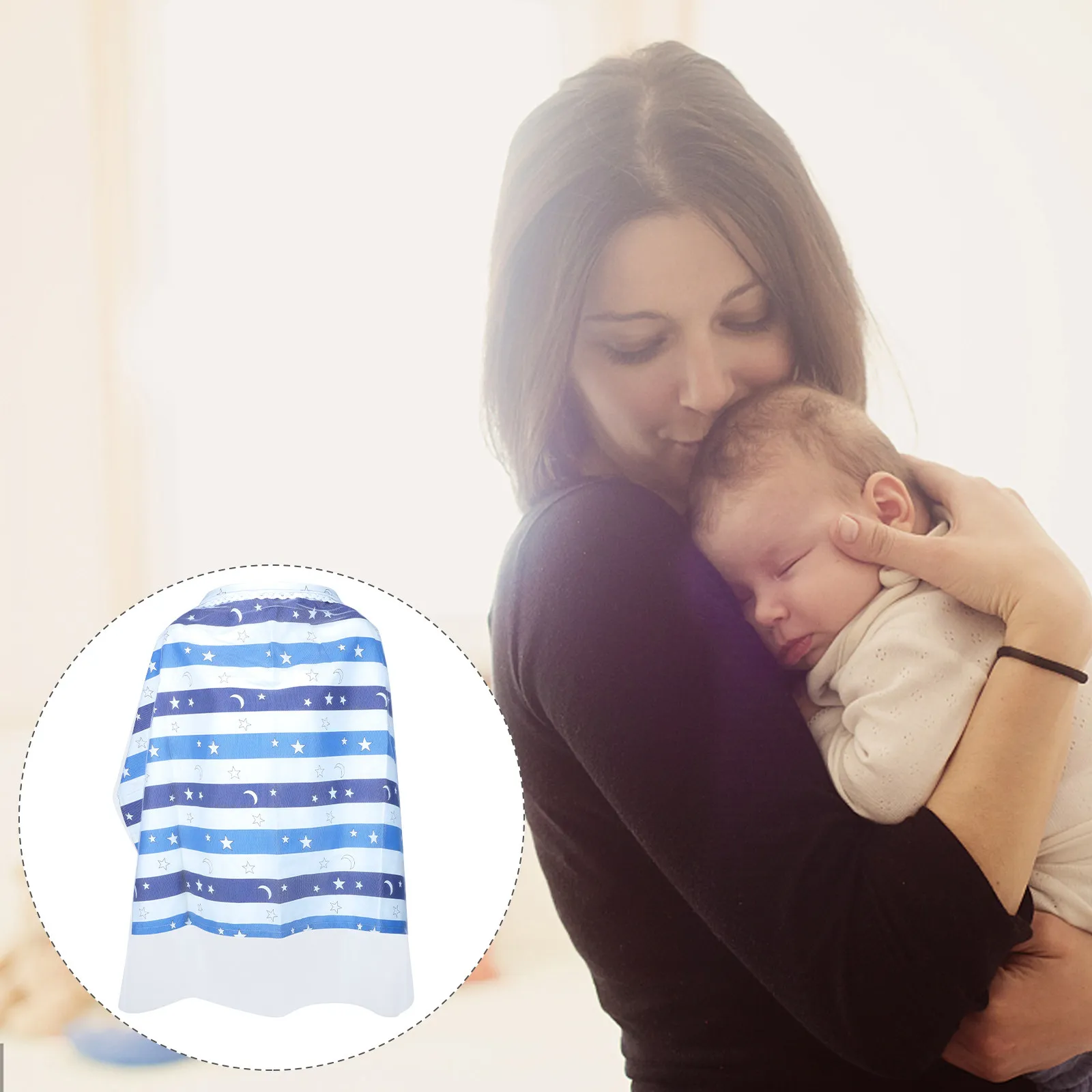 Stretchy Nursing Cover for Mom Baby Stroller Car Seat Canopy Sunshade Breastfeeding Cover Outdoor Pram Buggy Shade Safe