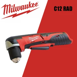 Milwaukee C12 RAD-202C M12 Cordless Durable Compact Convenient Fit Narrow Work Right Angle Drill Power Tool Accessories