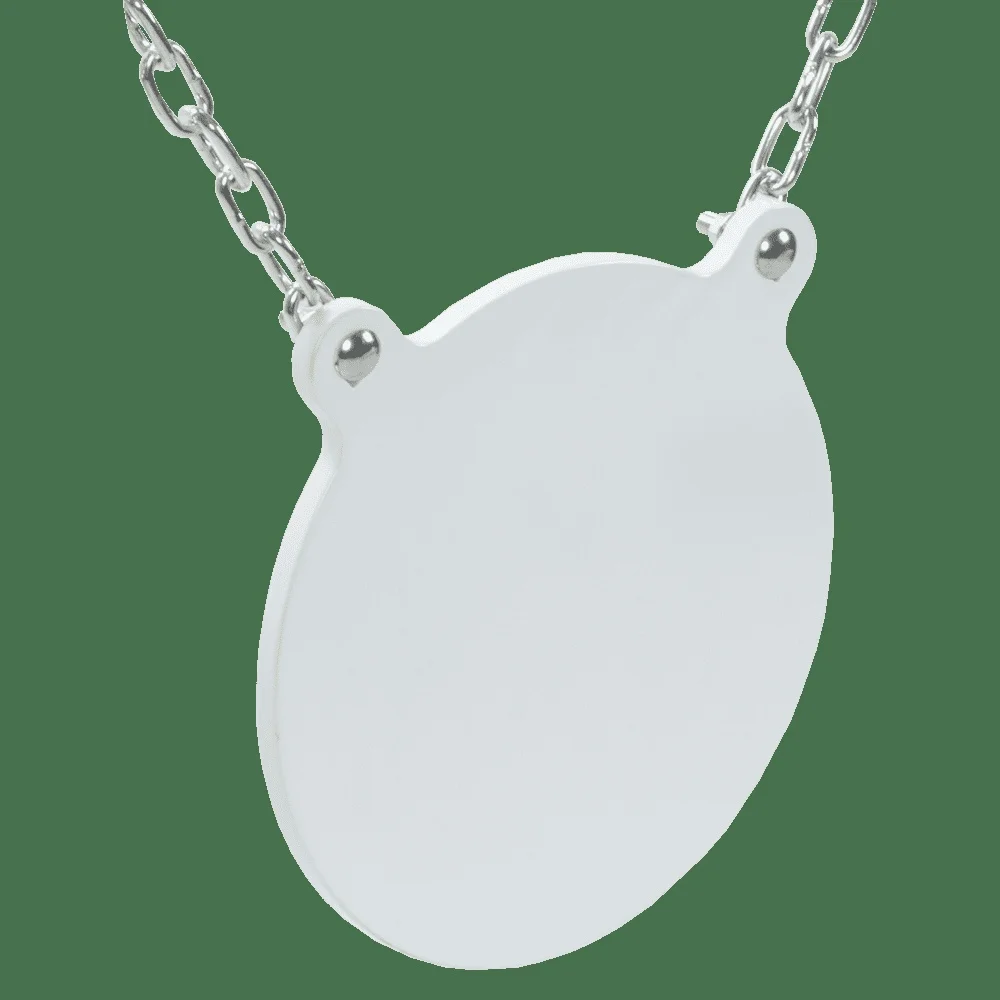 4 بوصة الصلب غونغ اطلاق النار الهدف AR500 دائم المعادن مركز النار مسدس ردود فعل مرئية معرض اطلاق النار مخصص 200 ياردة