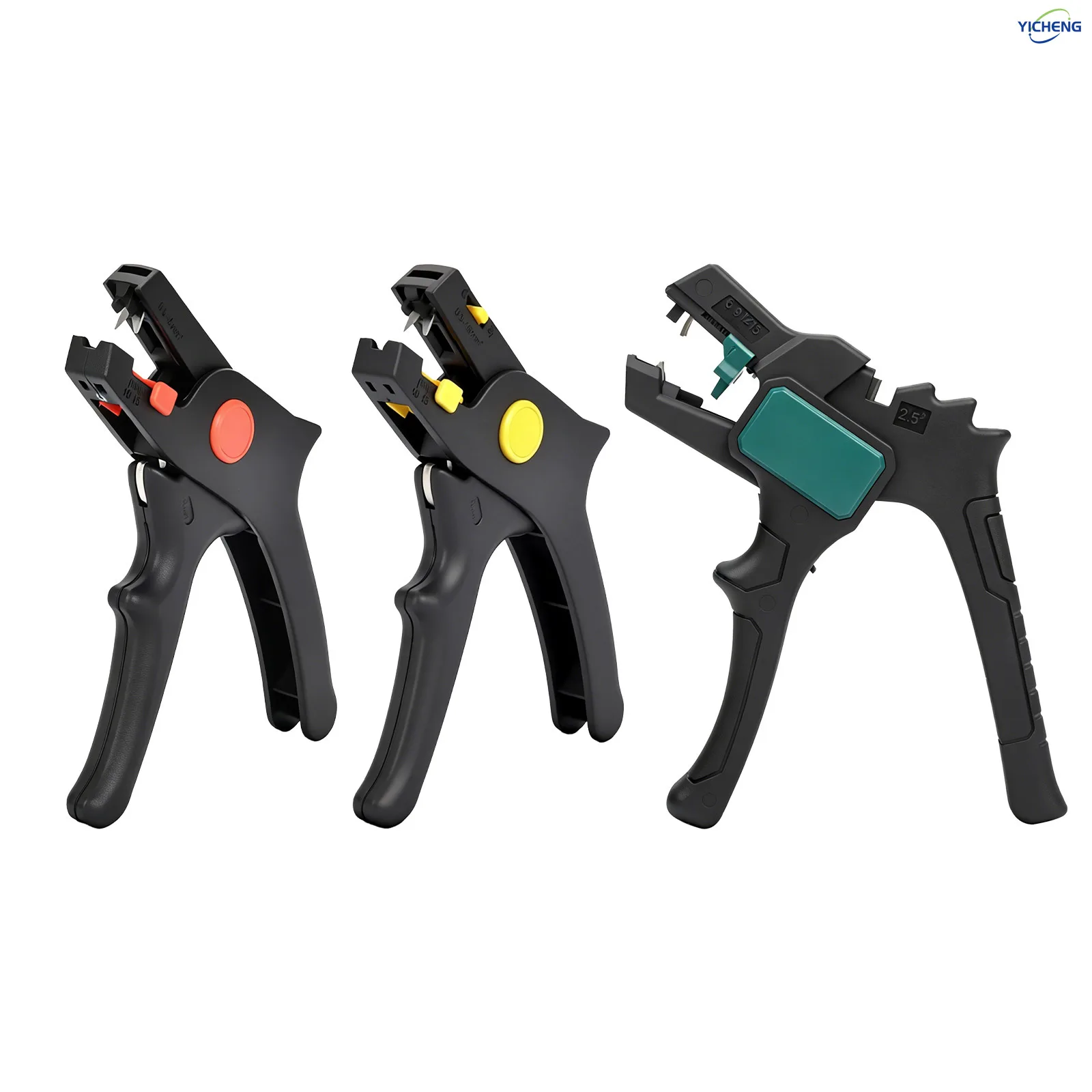 YICHENG Quick Strip Automatic Wire Stripper | 2-in-1 Strip and Cut,Eagle Nose for Tight spaces,Ergonomic Grip.