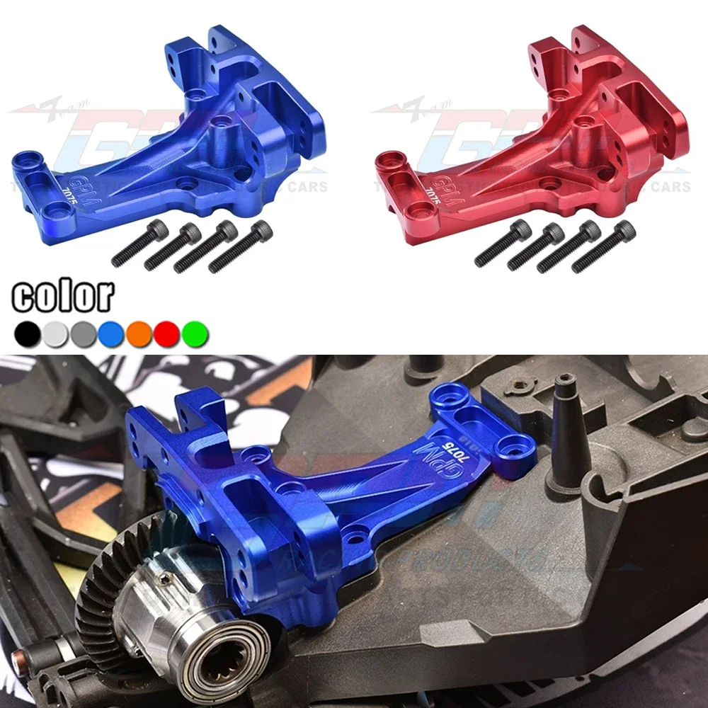 GPM for Traxxas 1/6 XRT 1/5 X-MAXX 8S Monster Truck Upgrade Accessories Metal Front Upper Differential Bulkhead Cover 7720 7720X