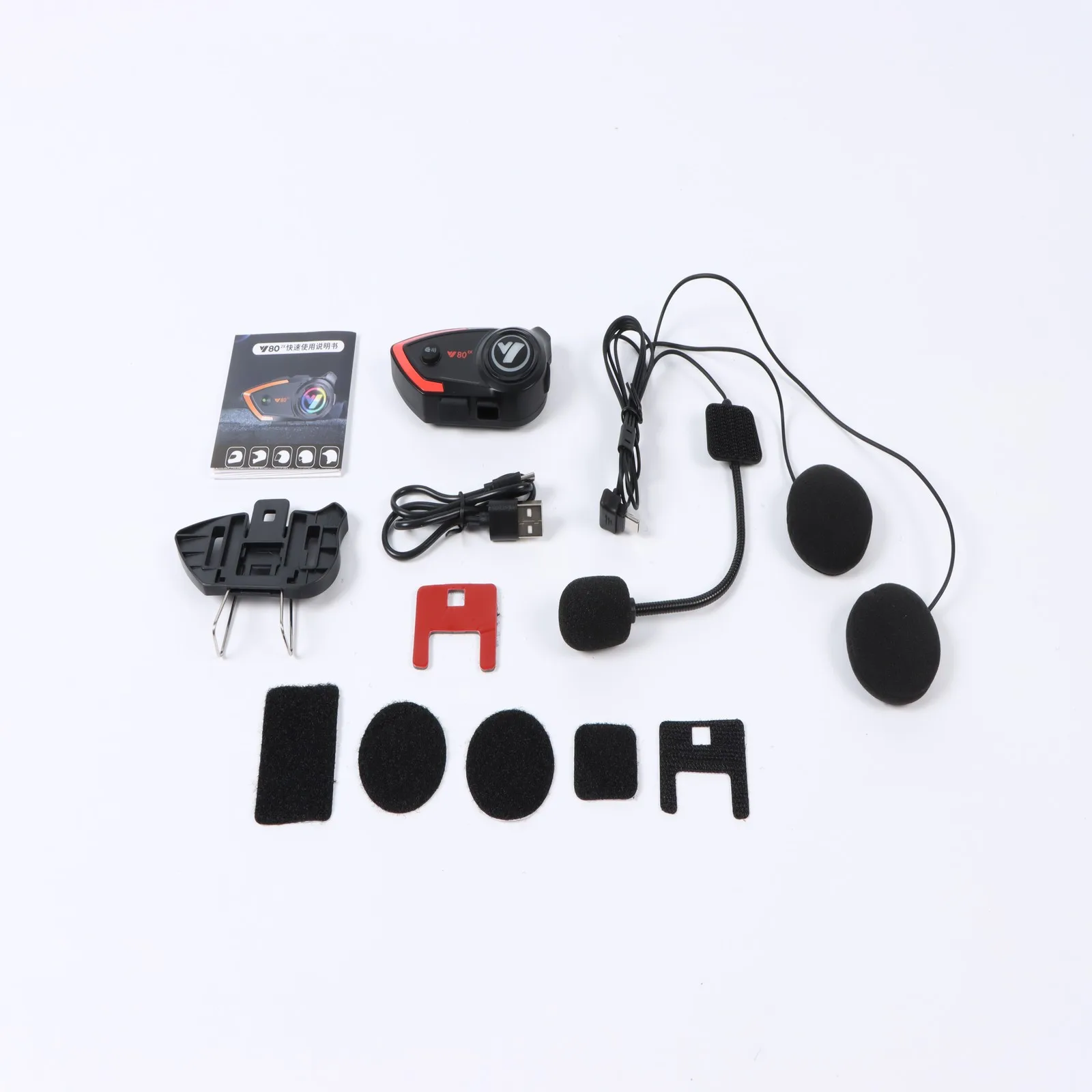 

Helmet Bluetooth Headset Intercom Headset For Navigation Motorcycle Riders Y80-2X