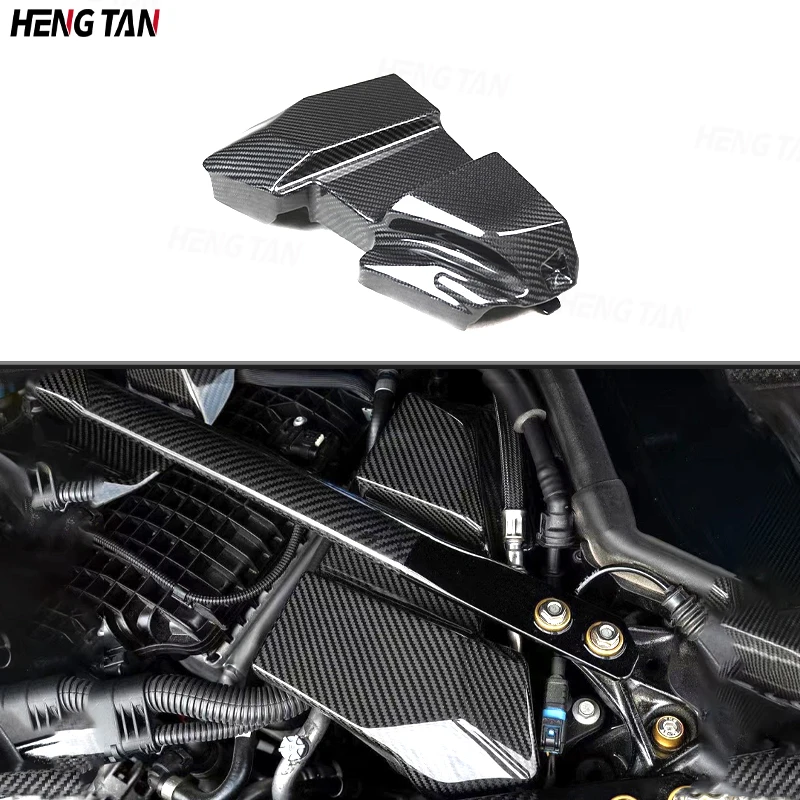 

For BMW G87 M2 G80 G81 M3 G82 G83 M4 Dry Carbon Fiber Cover Engine Compartment Modified Relay Battery Cover Protective Plate