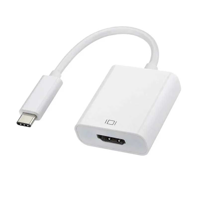 Type-C To HDMI-Compatible 4K 60Hz Type-C Thunderbolt 3 To HDMI-compatible for MacBook Pro Air IPad Pro Samsung Galaxy S10/S9