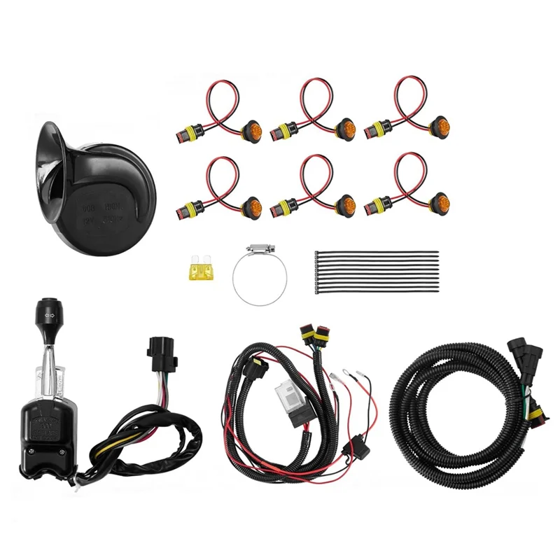 

NEW-ATV UTV Turn Signal Kit Universal Street Legal Kit Forpolaris RZR PRO XP / XP 1000 / XP 4 1000 Forarctic Cat