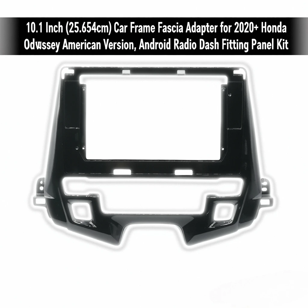 

10,1-дюймовый (25,654 см) адаптер для передней панели автомобильной рамы для Honda Odyssey 2020+, американская версия, комплект панели для установки радиоприемника Android
