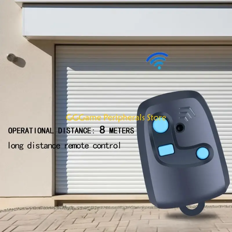 

U55B ABS Garage Door Remote Control 433.92MHz 3 Programmable Transmitter