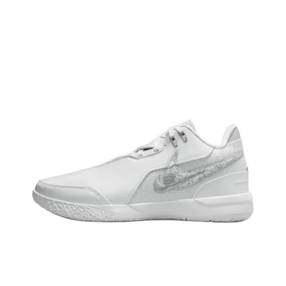 Nike LeBron NXXT Gen AMPD EP Low top Basketball Shoes Men's Pure White FJ1567-102