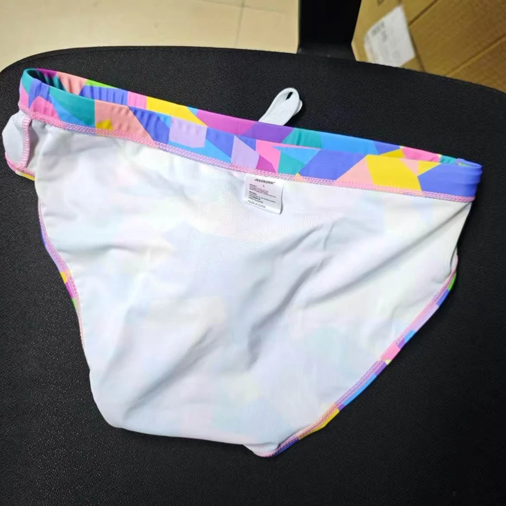 Men's striped cup anti-embarrassment briefs sports fitness beach hot spring pool swimsuit 10130zb- 10033zb--10122zb10124