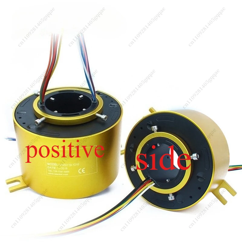 Slip Ring Through Hole Conductive Slip Hollow Collector Inner Diameter Conducting Ring 2 46 8 12 Road Rotary Joint