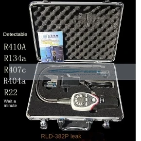 Refrigerant Microleak Detector Can Detect R410A R134A Refrigerant and Snow Leakage Detection Gas Freon Leak Detector RLD-382P