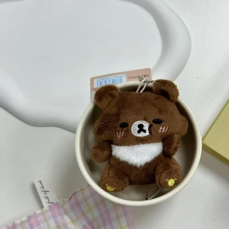 Bear Gluttonous الطفل عناق أفخم المفاتيح لطيف أنيمي الكرتون قلادة صغيرة هدية للفتيات الاطفال لعبة الذكرى 20th
