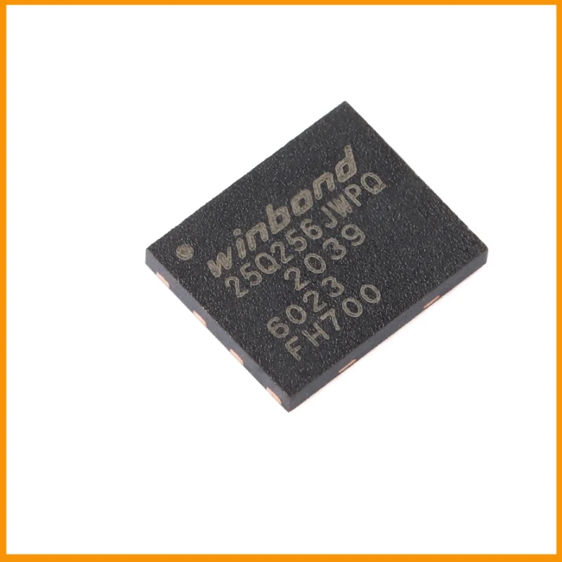 5Pcs/Lot New Original  W25Q256JWPIQ W25Q256 FLASH - NOR Memory IC 256Mbit SPI - Quad I/O 133 MHz 6 ns 8-WSON (6x5)
