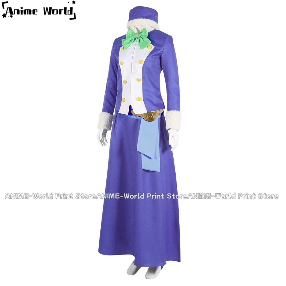 《Custom Size》Anime Season 3 Juvia Lockser Cosplay Costume Any Size